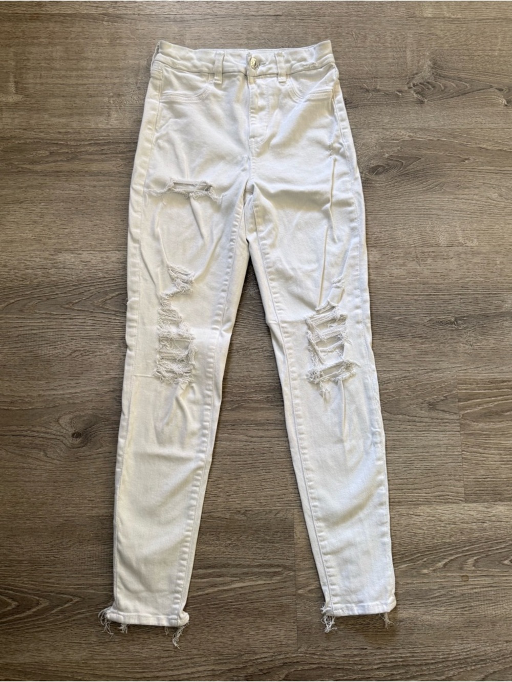 •AMERICAN EAGLE• CURVY HI RISE JEGGING JEANS - Picture 2 of 8